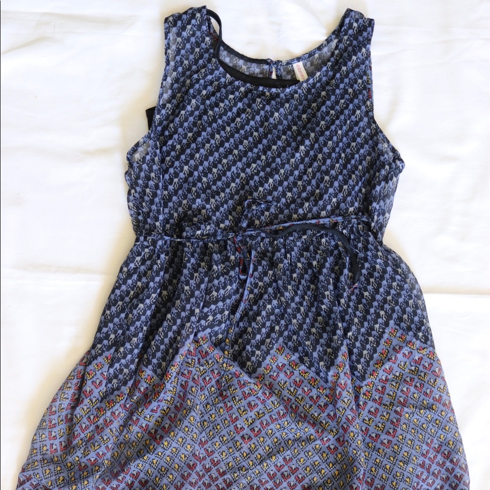 Navy Blue Xhilaration dress